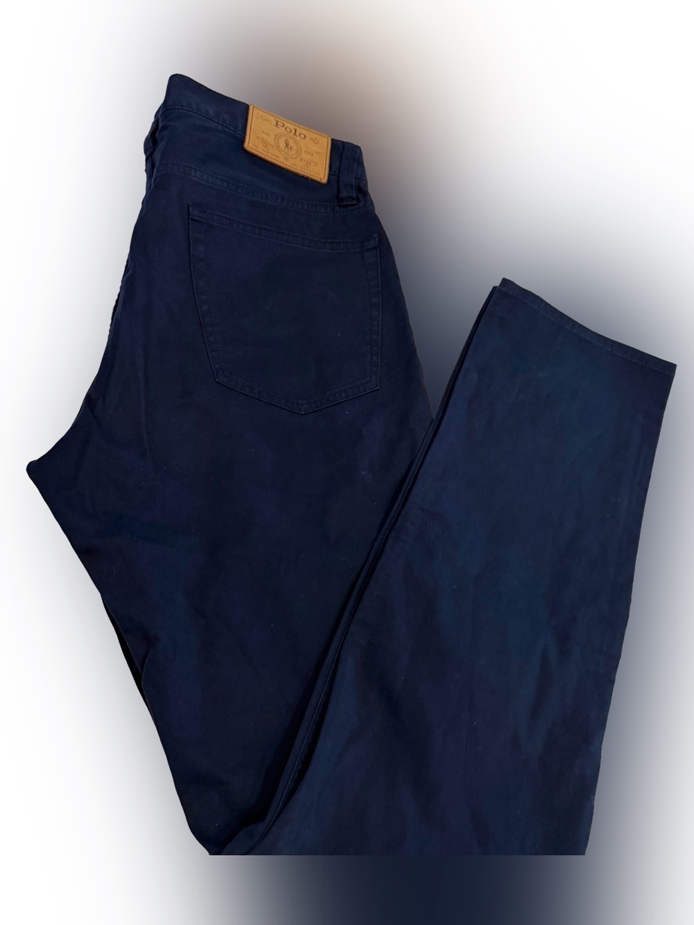 Polo Ralph Lauren Men's Varick Slim Straight Stretch 5-Pocket Pant Blue SZ 32x32
